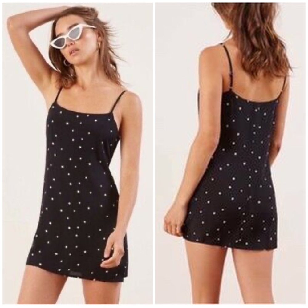 🆕 Reformation Lindsay Dress in Satellite